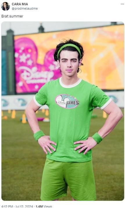 Brat Summer Kevin Jonas CARA MIA @prodmelaudme Brat summer 4-19 PM. lul 12, 2024 1.4M Views GAMES