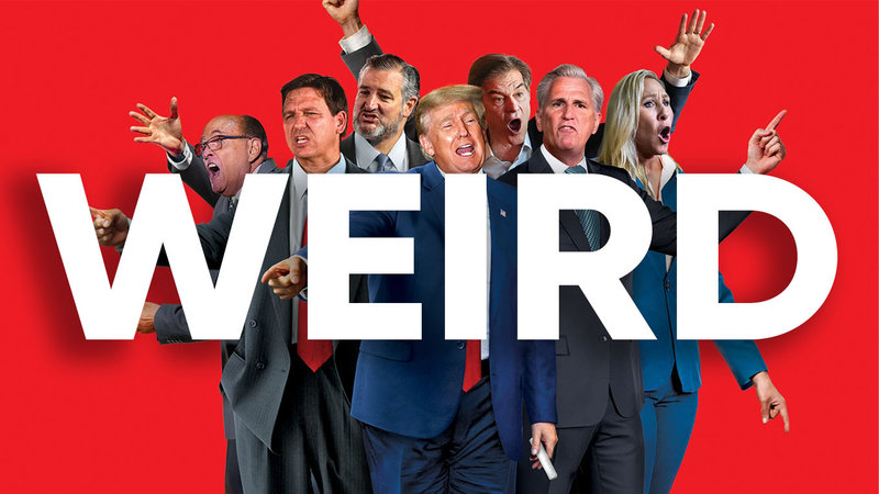 "Republicans Are Weird" Republicans Are Weird image example.